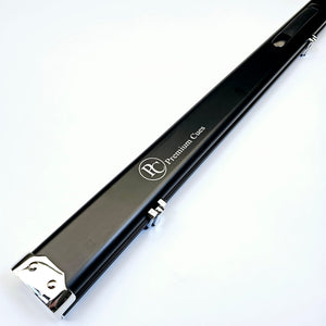 Premium Cues SUPERSLIM Black Aluminium 3/4 Cue Case