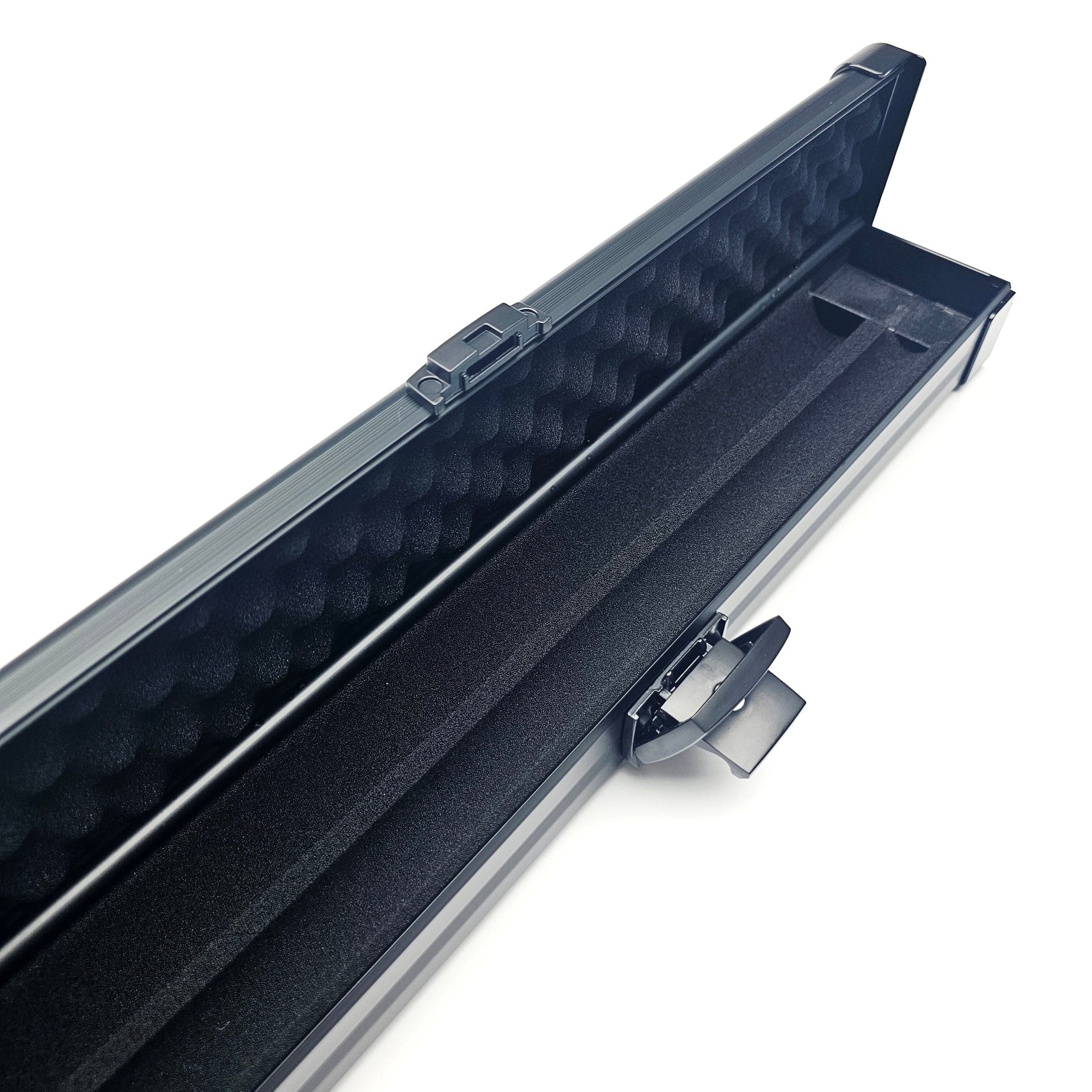 Premium Cues Stellar Professional One Piece Cue Case - Inside close up view
