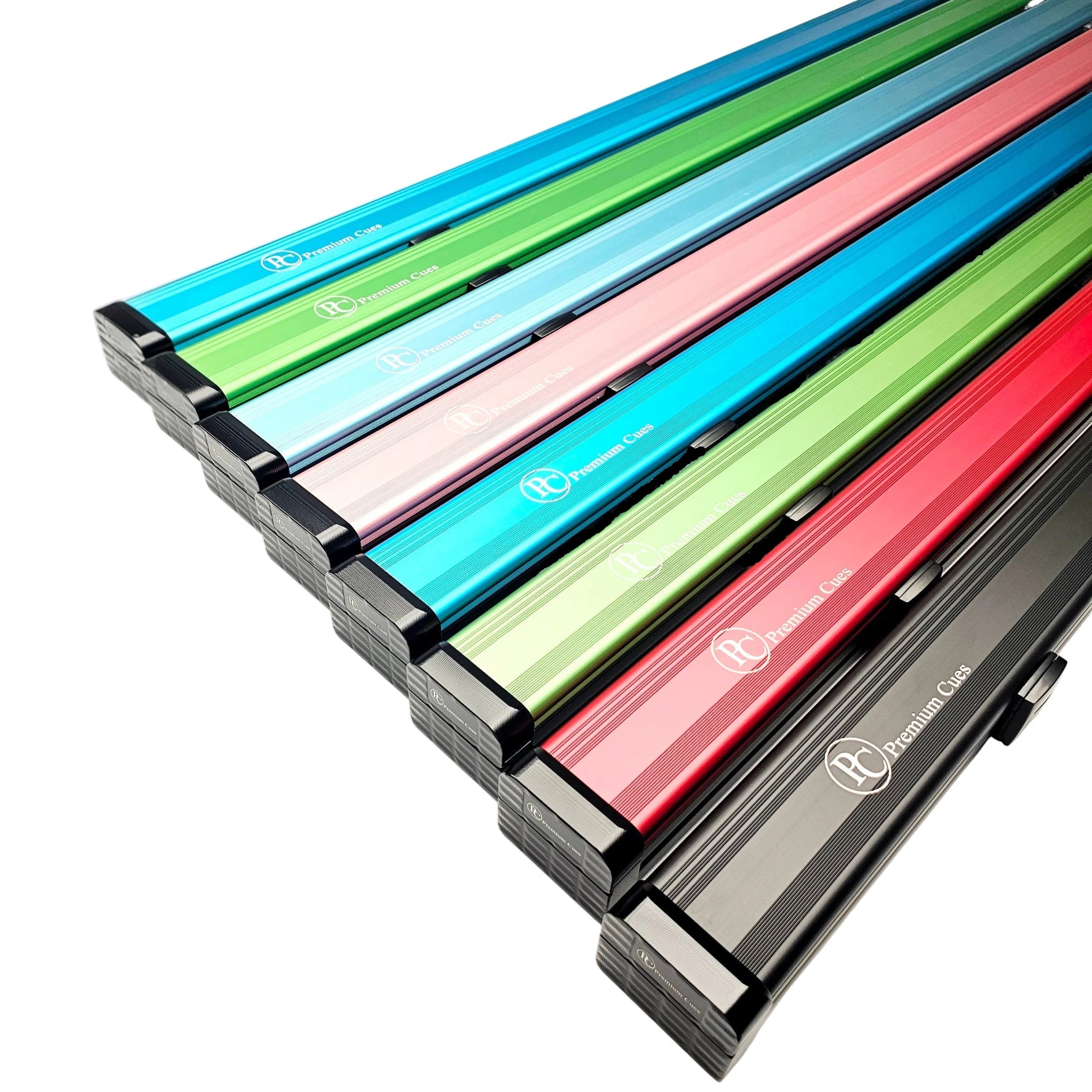 Premium Cues Stellar Professional One Piece Cue Case - Various on angle view