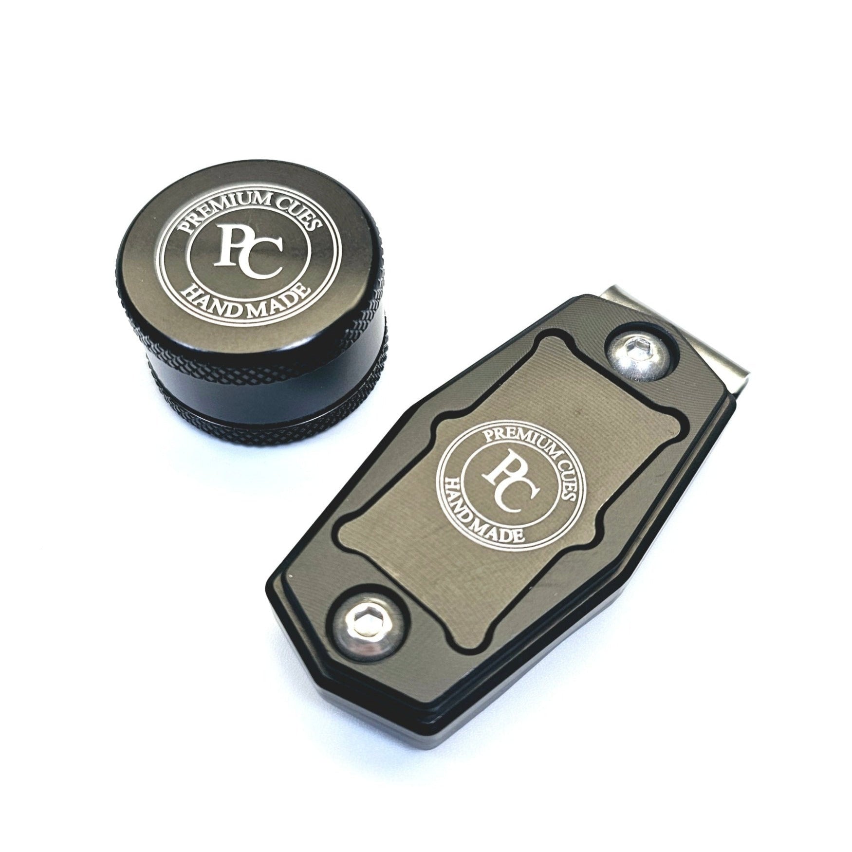 Premium Cues Taom Magnetic Chalk Holder - Black
