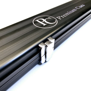 Premium Cues three quarter aluminium case in black