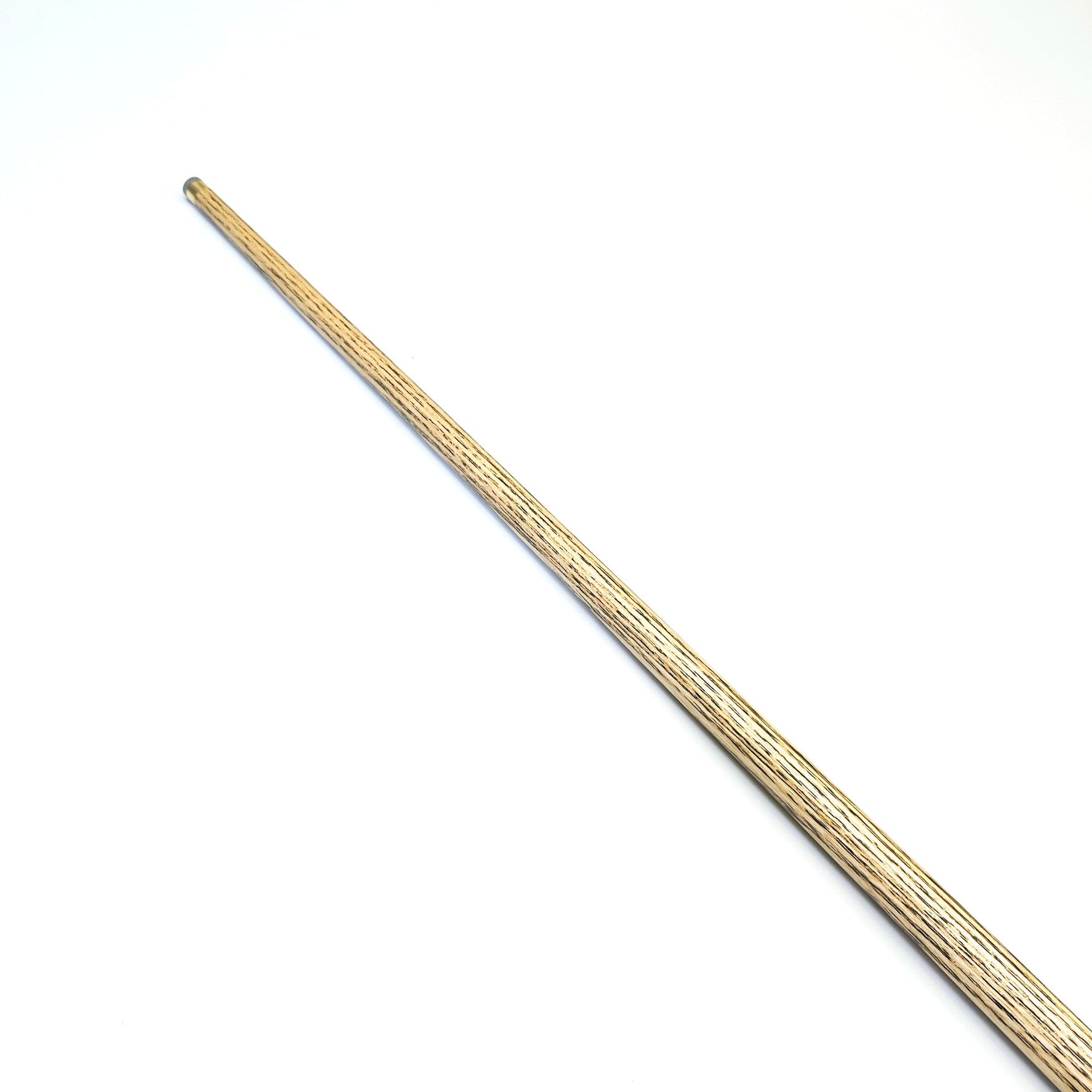 Prestige Cues Green Plate (2) - One Piece Snooker Cue - Side shaft view