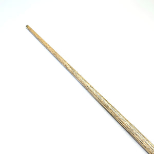 Prestige Cues Green Plate (2) - One Piece Snooker Cue - Side shaft view
