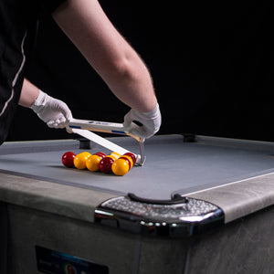 Pro Racker English Pool bali triangle in action