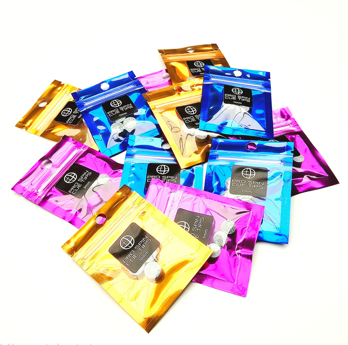 Pro Spin Cue Tips Pack of 3 Various