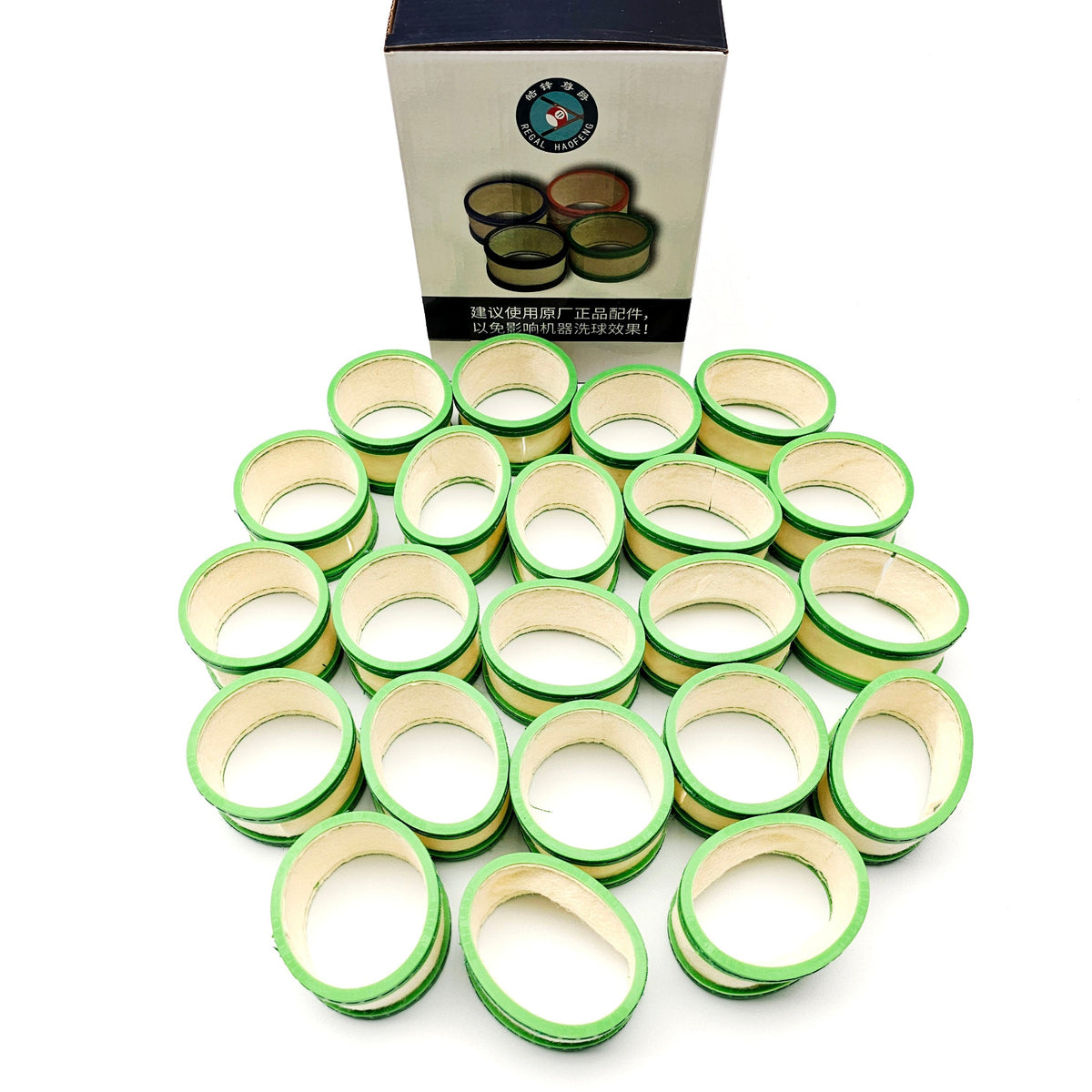 Regal 4th Gen Snooker/Pool Ball Cleaner Replacement Rings (Pack of 22)