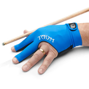 Taom Midas Cue Glove Blue English Pool