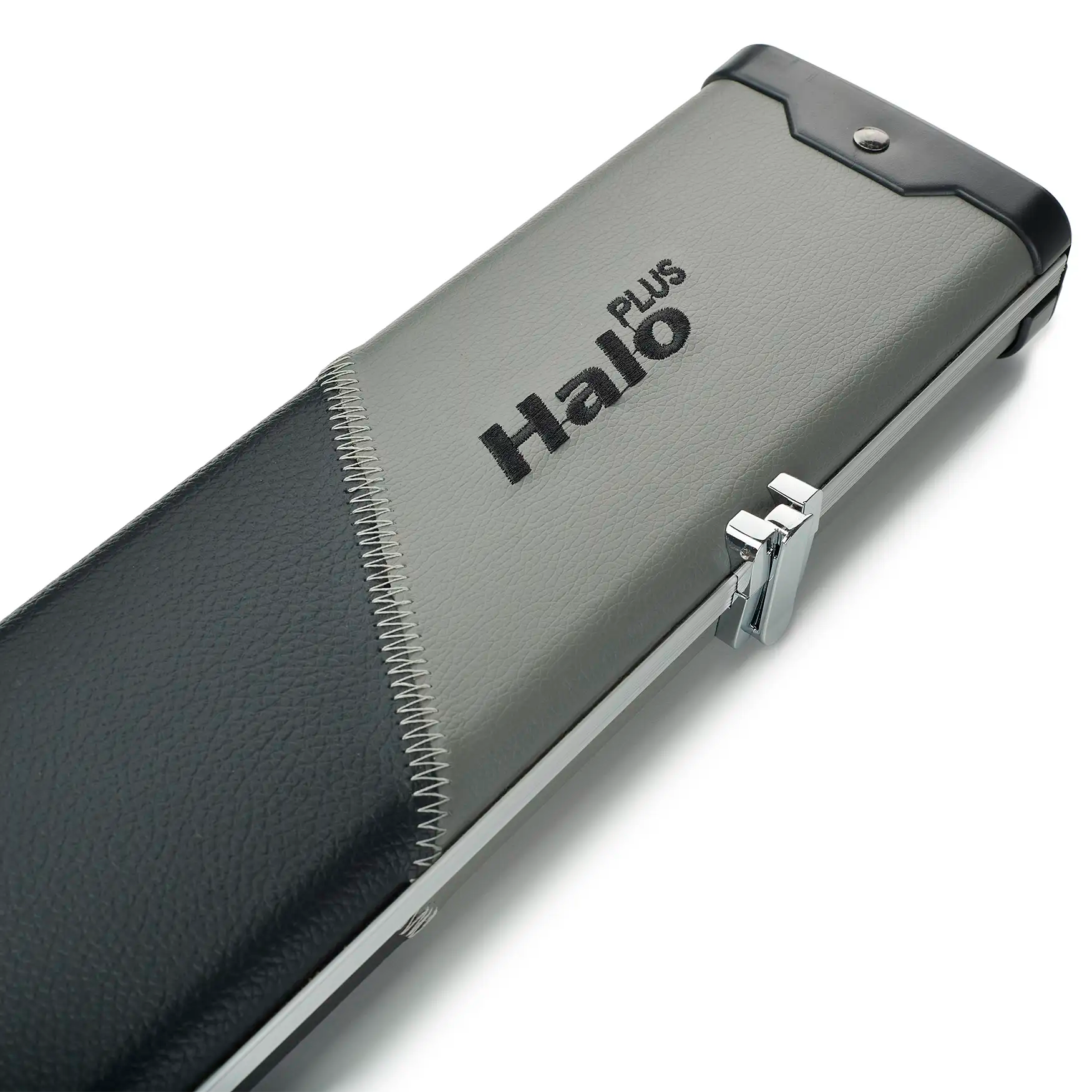 Peradon Grey & Black Stripe Halo Plus One Piece Cue Case