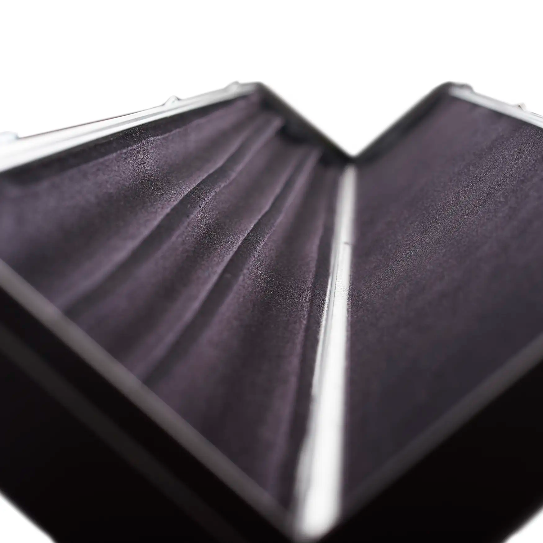 Peradon Grey & Black Stripe Halo Plus One Piece Cue Case