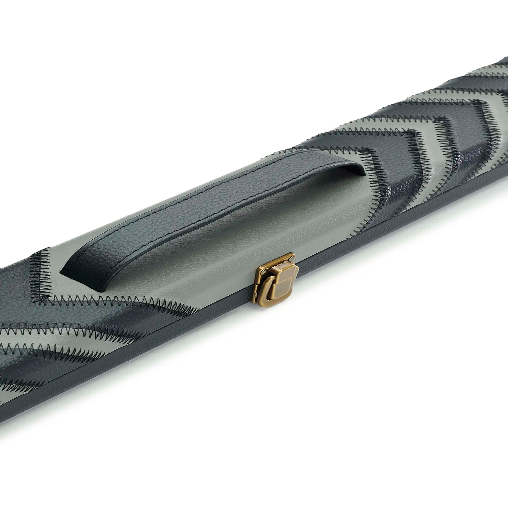 Peradon Clubman Black & Grey Arrow 3/4 Cue Case