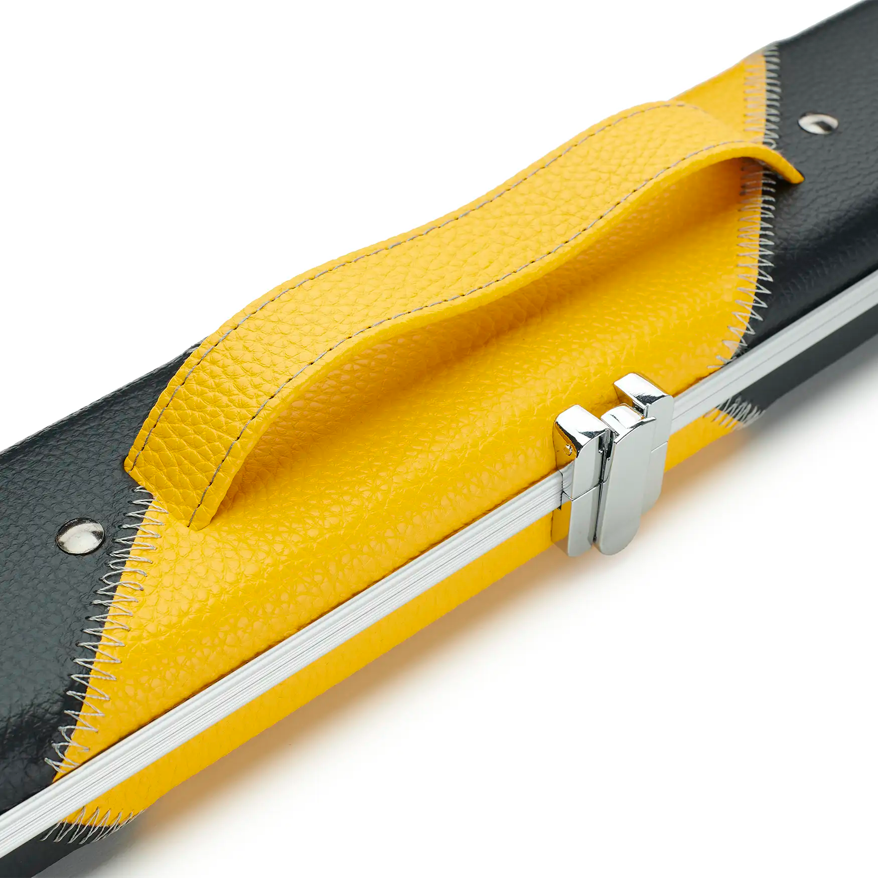 Peradon Black & Yellow Stripe Halo 3/4 Cue Case