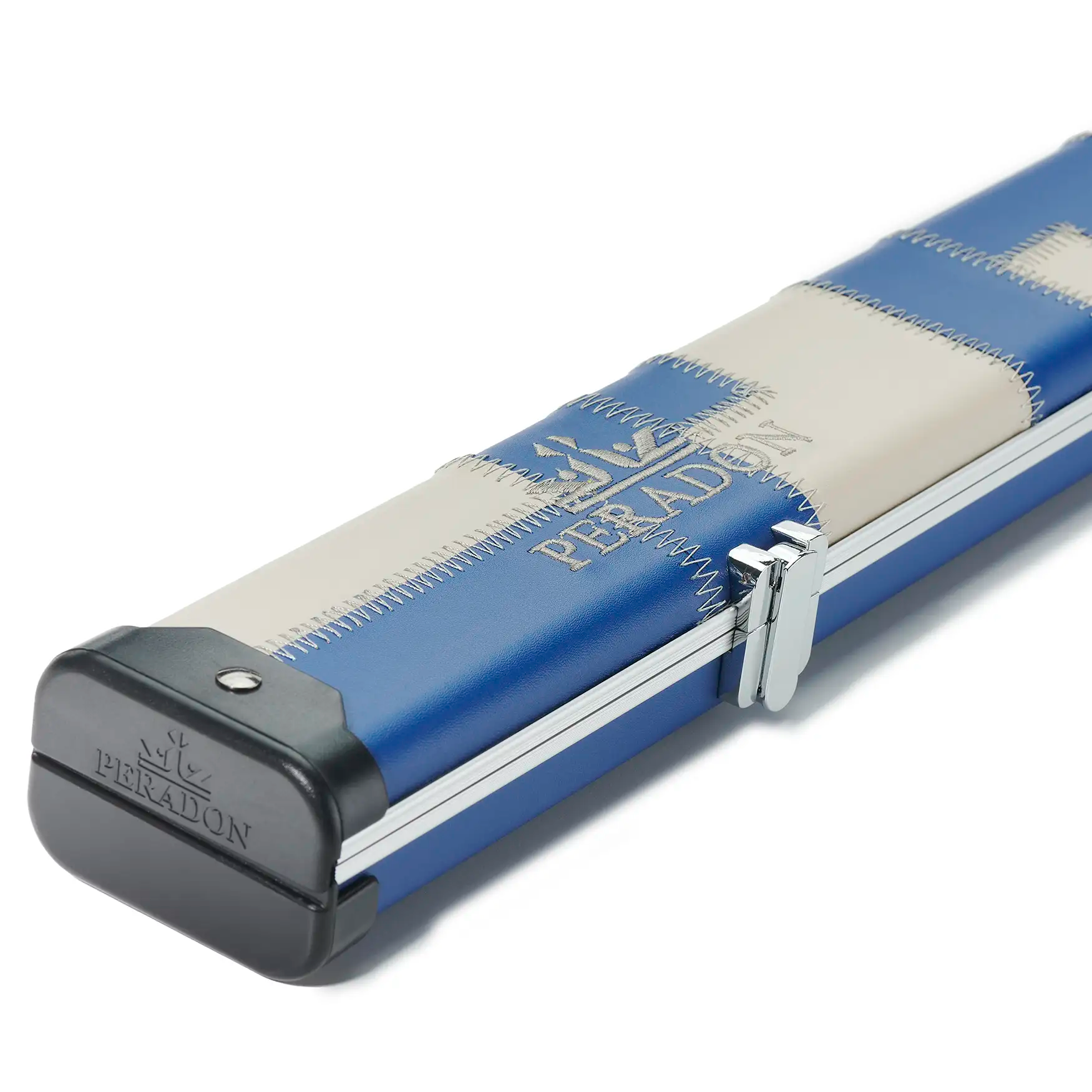Peradon Blue & Cream Patch Halo 3/4 Cue Case