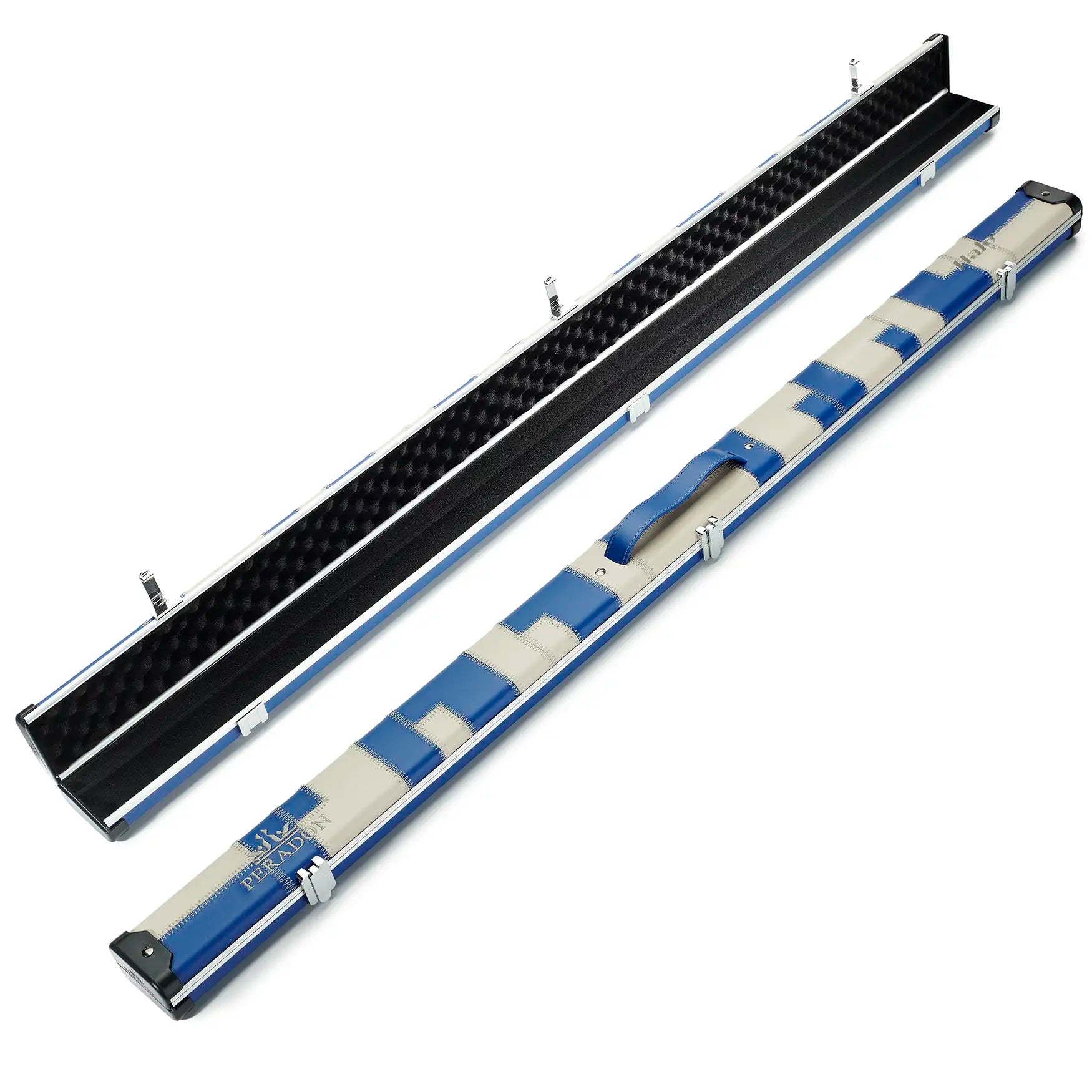 Peradon Blue & Cream Patch Halo 3/4 Cue Case