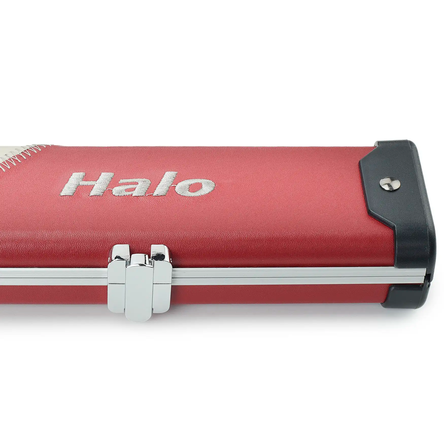 Peradon Red & Cream Stripe Halo 3/4 Cue Case