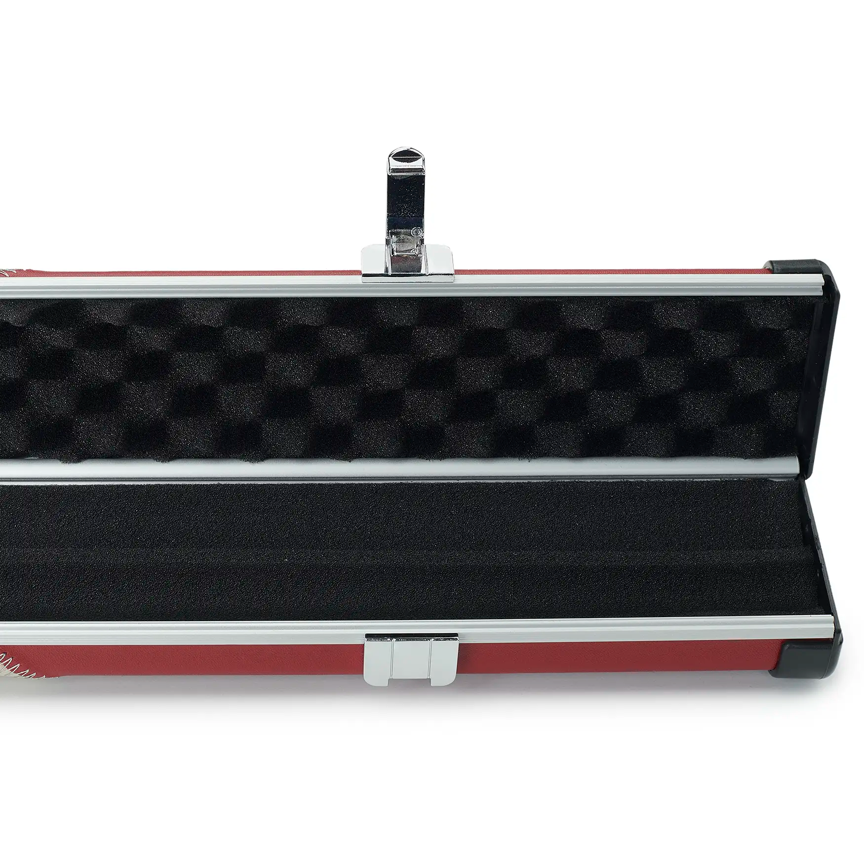 Peradon Red & Cream Stripe Halo 3/4 Cue Case