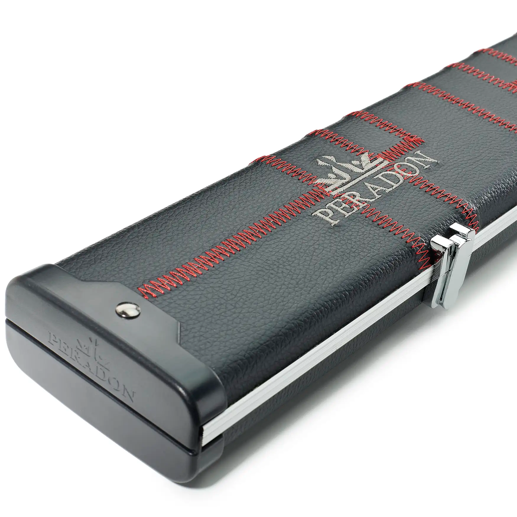 Peradon Black Patch & Red Stitch Halo Plus 3/4 Cue Case