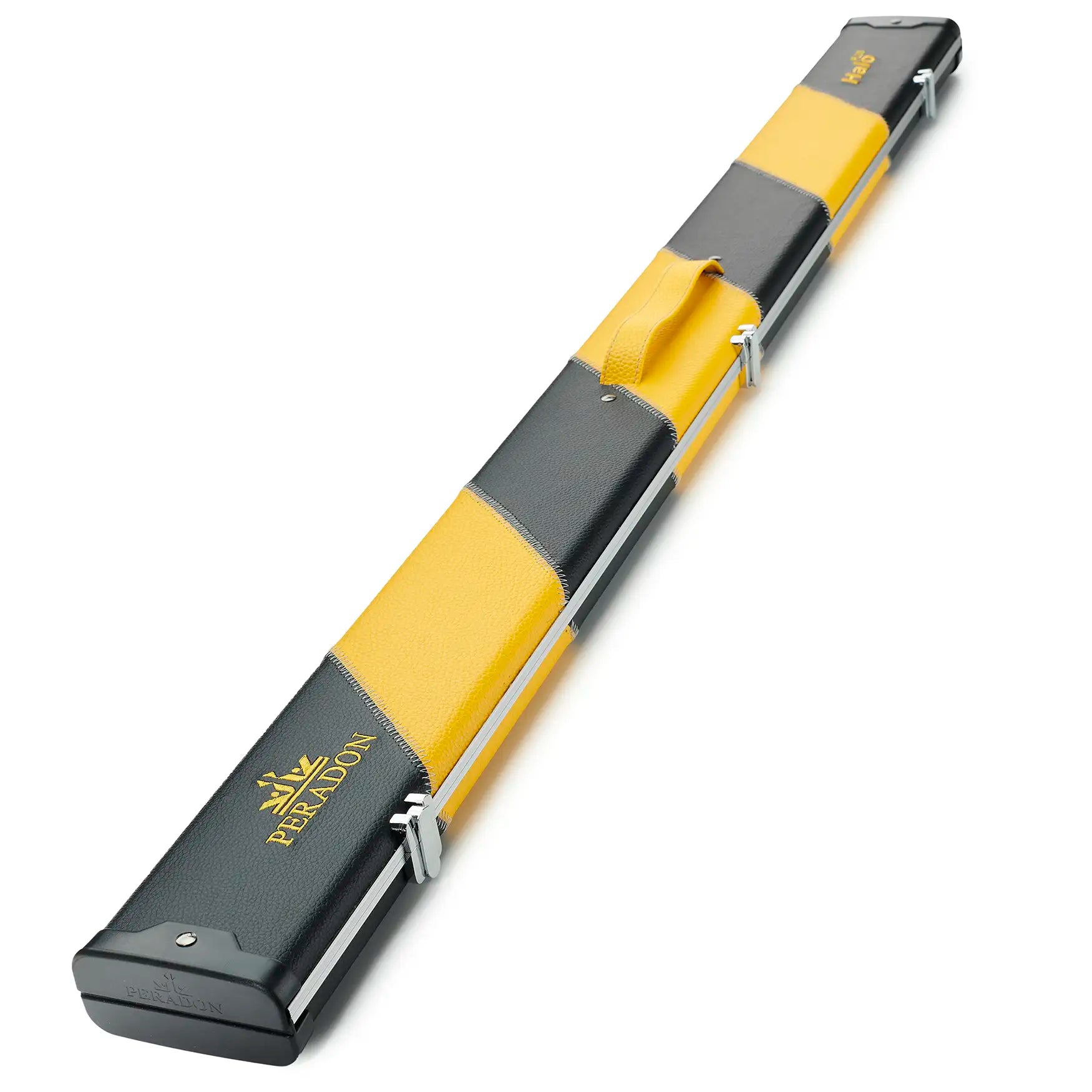 Peradon Black & Yellow Stripe Halo Plus 3/4 Cue Case