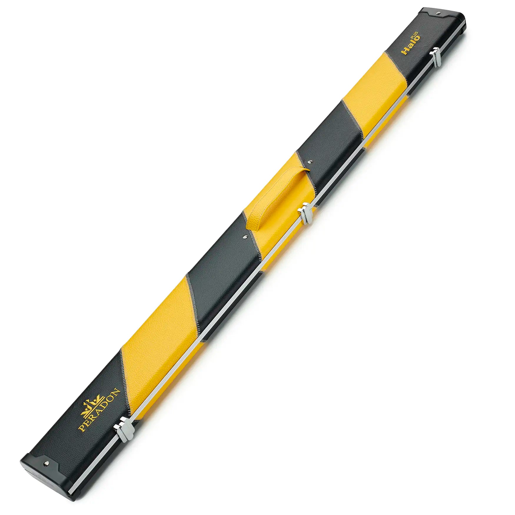 Peradon Black & Yellow Stripe Halo Plus 3/4 Cue Case