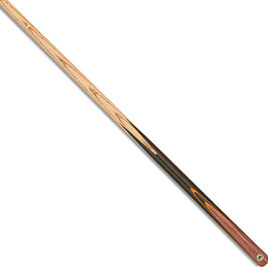 Peradon Sheffield 3/4 Jointed Snooker Cue. Full Lengh view