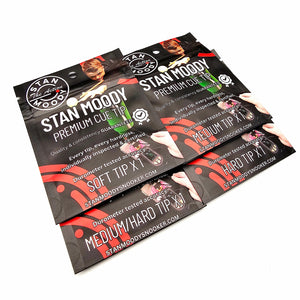 Stan 'The Action' Moody Premium Cue Tip - Various view