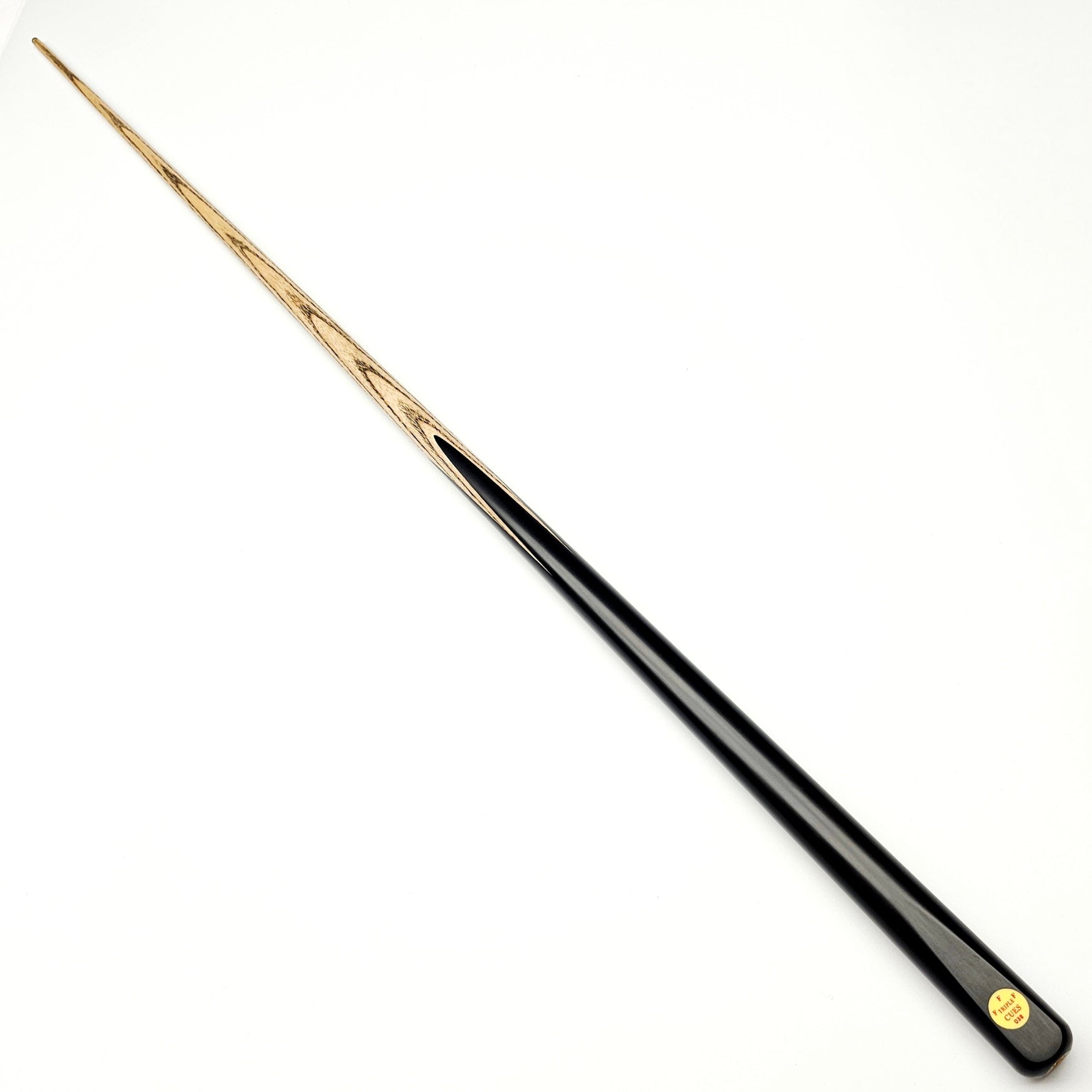 Stephen Maguire Triple F Cues No.038 - One Piece Snooker Cue - Full length view