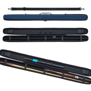 Svartur 3/4 Cue Case in metalic blue collection view