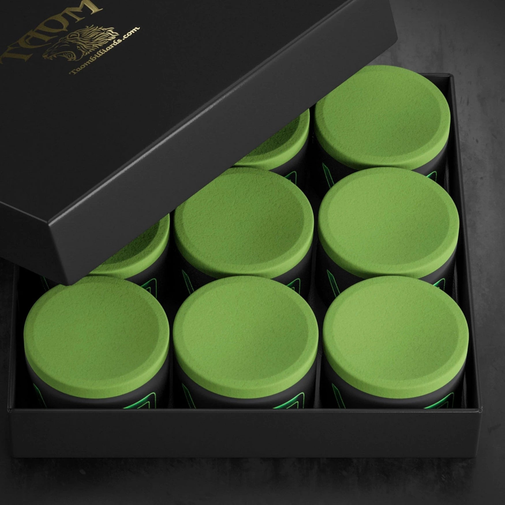 Taom V10 Chalk - Green box of 9