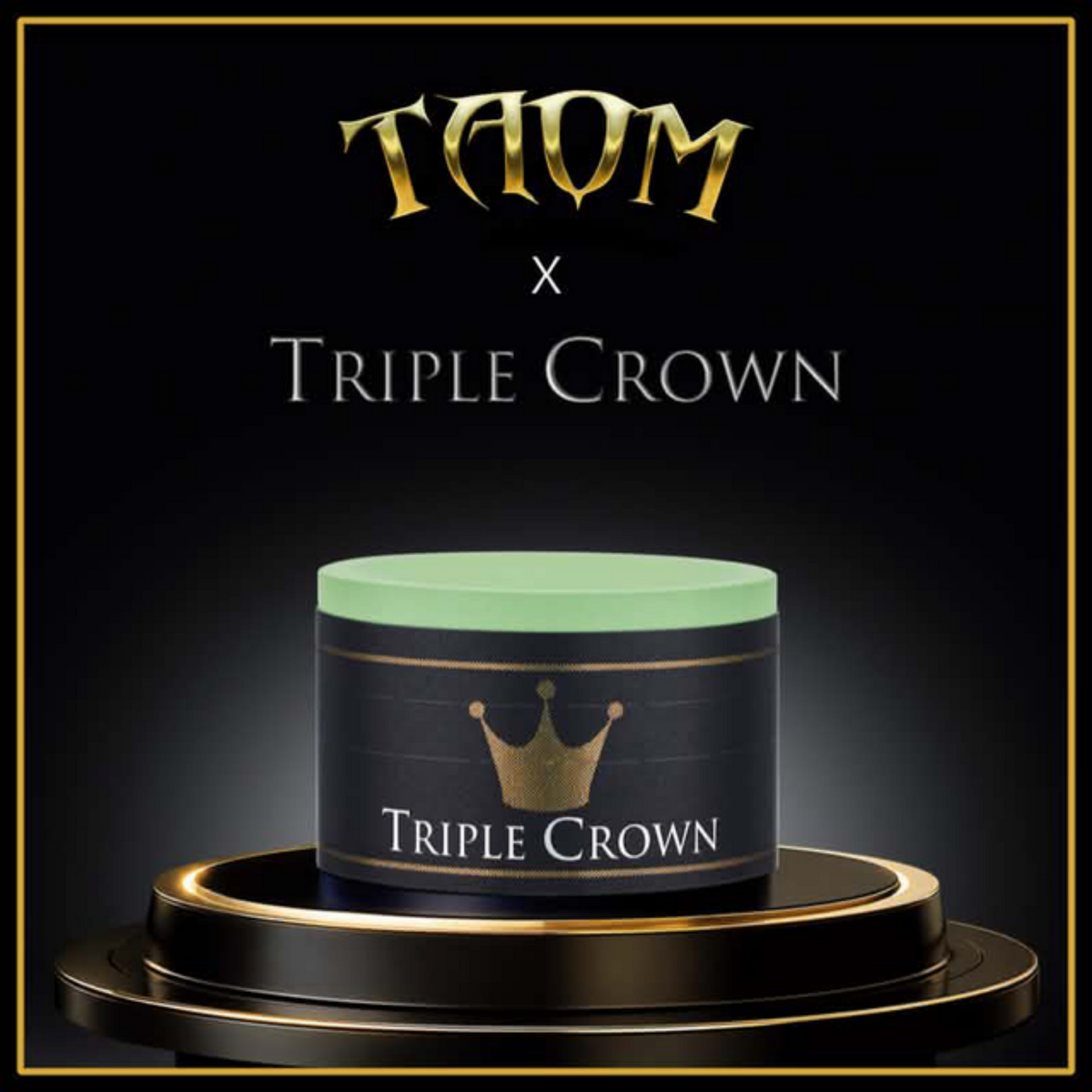 Taom X Triple Crown Chalk - V10 Green - Single view