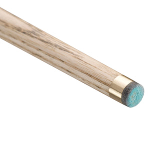 Peradon Classic Two Piece Snooker Cue. Tip view