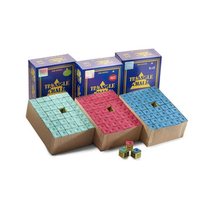 Triangle Cue Chalk, 144 piece