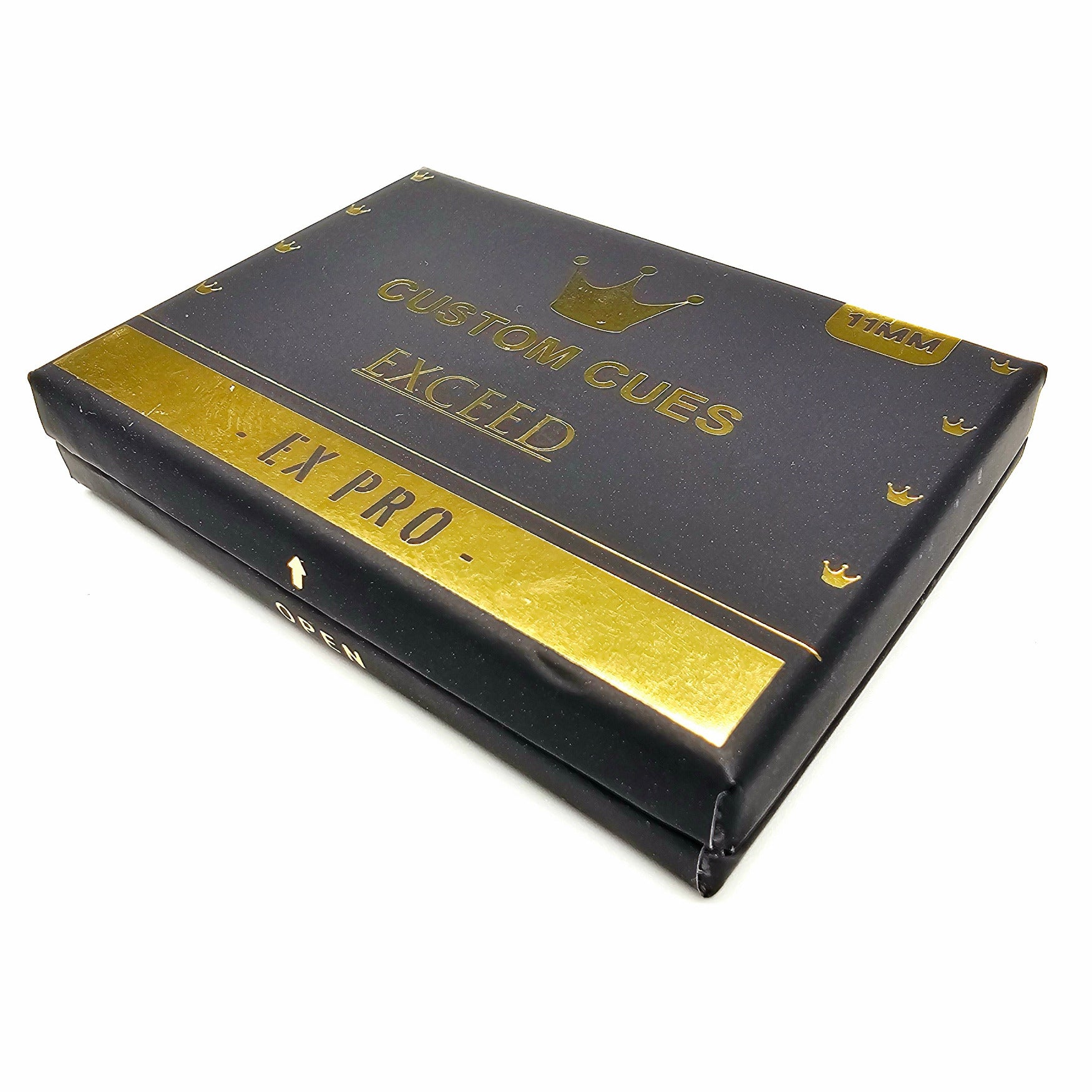 Triple Crown EXCEED-PRO Black Pressed Tip - Closed box