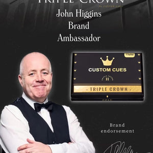 Triple Crown X-MAX Pressed Tip - John Higgins Brand Ambassador