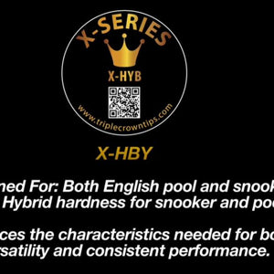 Triple Crown X-Series Pressed Tips x 2 - X-HYB Info