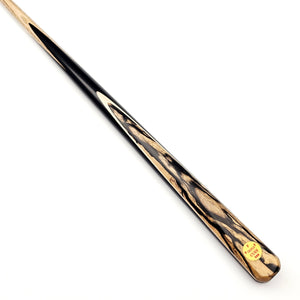 Triple F Cues No.044 - One Piece Snooker Cue on angle view