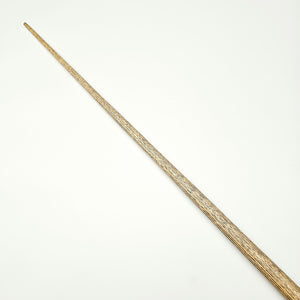 Triple F Cues No.045 One Piece Snooker shaft side grain view
