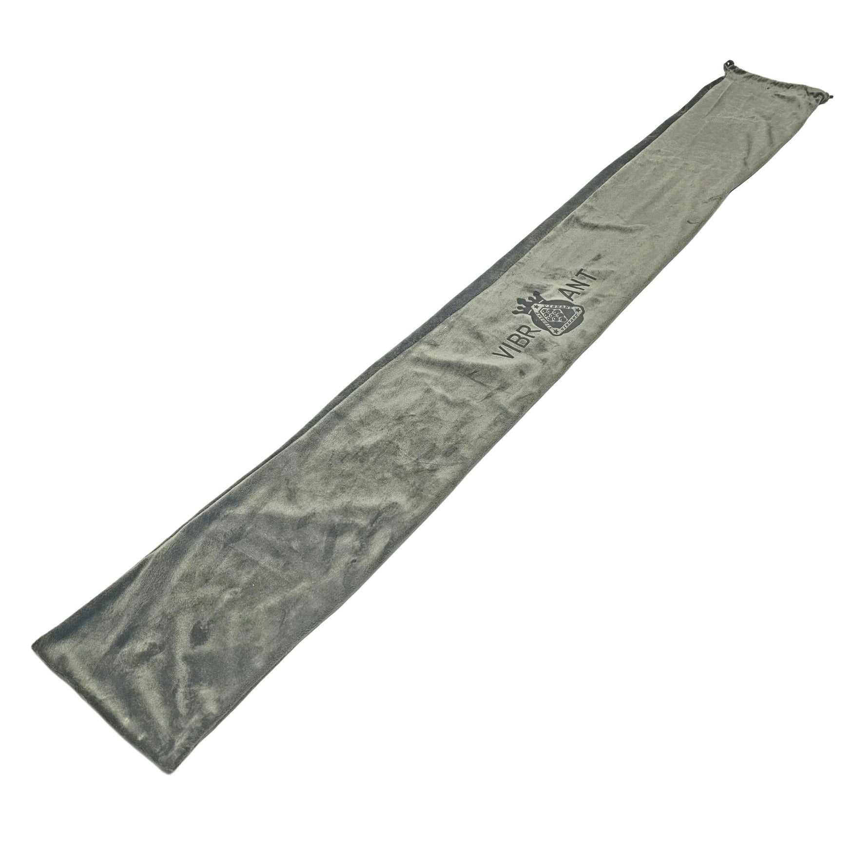 Vibrant Cue Case Drawstring Protective Bag - On angle view