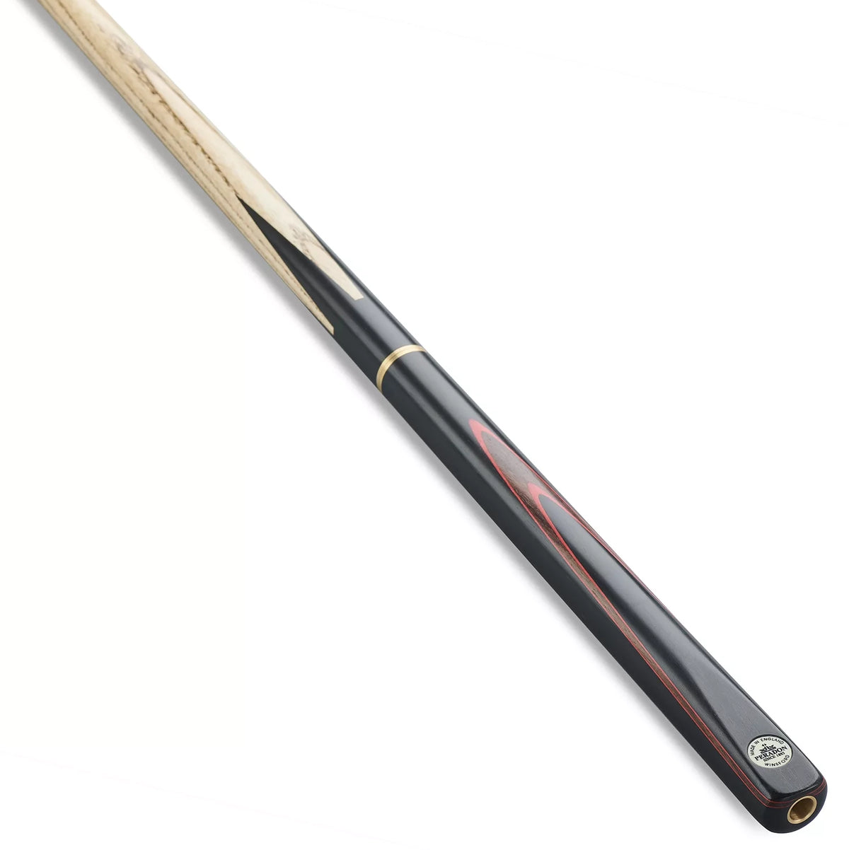 Peradon Winsford 3/4 Jointed Snooker Cue. Butt view