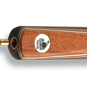 Cannon Focus Two Piece Snooker Cue + Mini Butt. Conection view