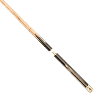 Peradon Joe Davis 600 3/4 Jointed Snooker Cue. Seperated view