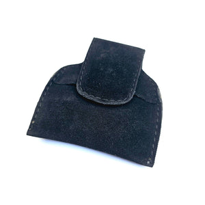 Premium Cues Chalk Pouch in black back view