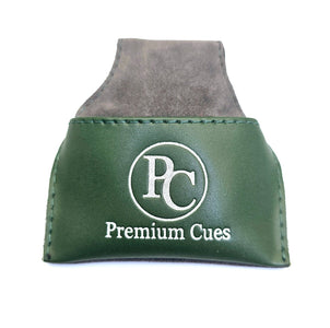 Premium Cues Chalk Pouch in dark green