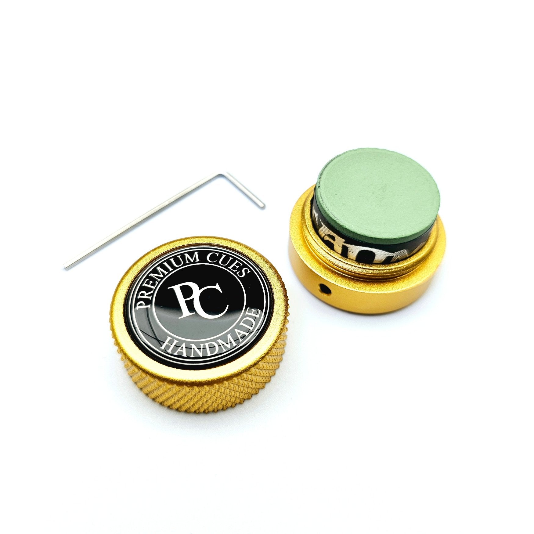 Premium Cues Taom Chalk Holder in gold