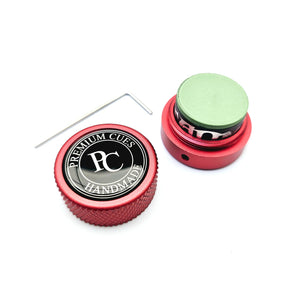 Premium Cues Taom Chalk Holder in red