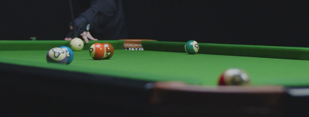 Dynaspheres Palladium pool balls video