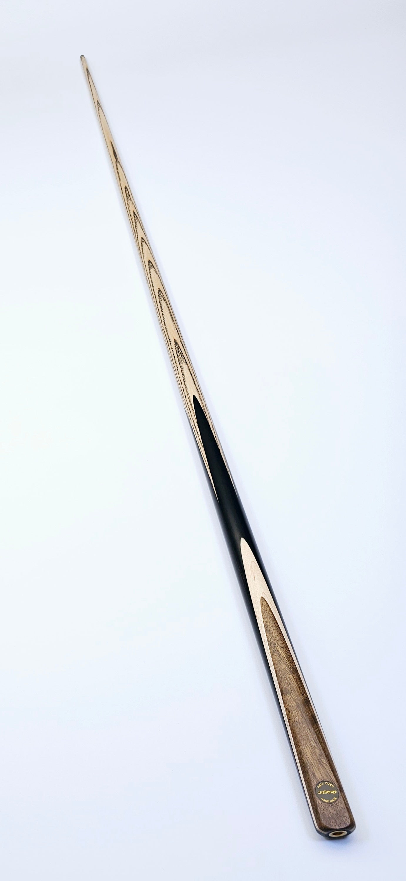 Asia Cues Challenge - Queue de billard monobloc avec pointe de 9,4 mm, 17,9 oz, 57,5"