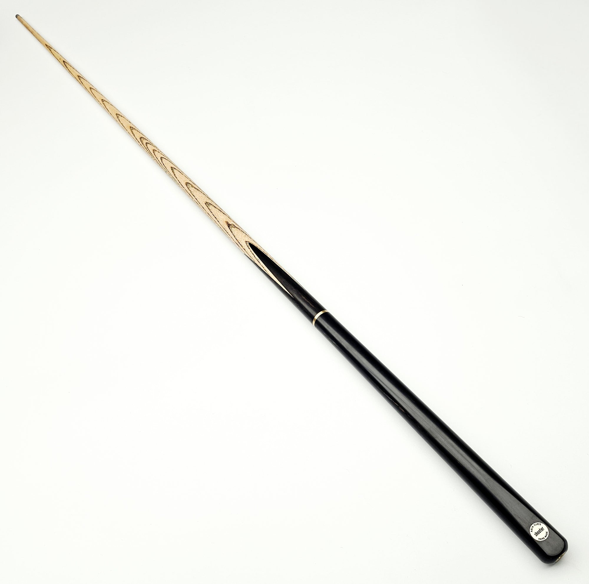 Asia Cues Shooter - 3/4 Jointed Snooker Cue 9.9mm Tip, 18.5oz, 58"
