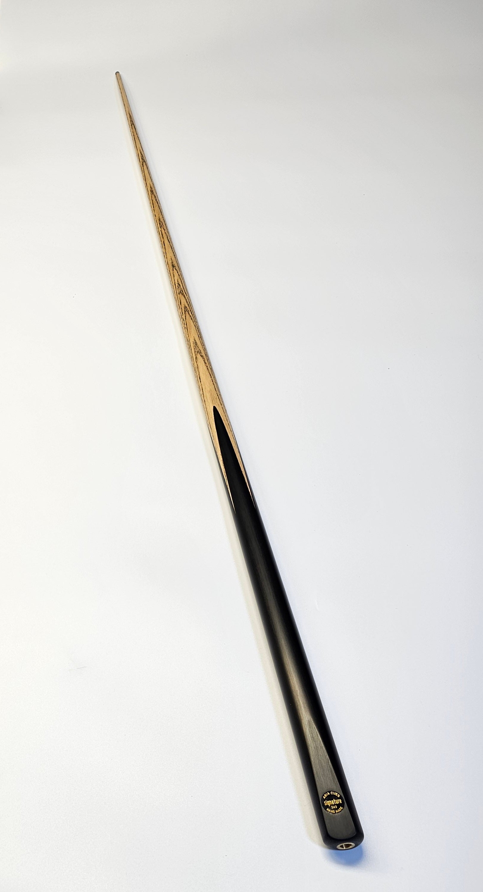 Asia Cues Signature No.243 - One Piece Snooker Cue 9.6mm, 17.8oz, 58"