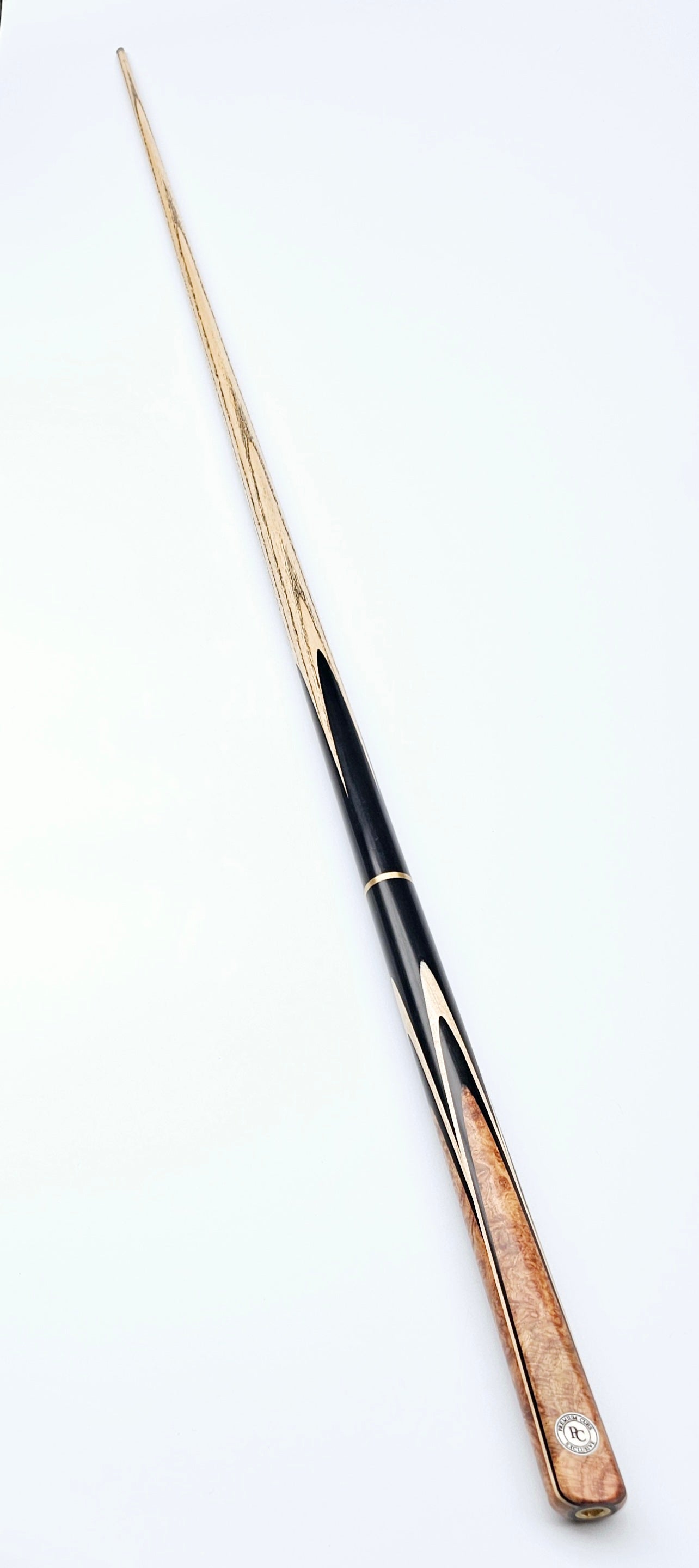 Premium Cues Exclusive -  3/4 Jointed Snooker Cue 9.5mm Tip, 18.1oz, 58"
