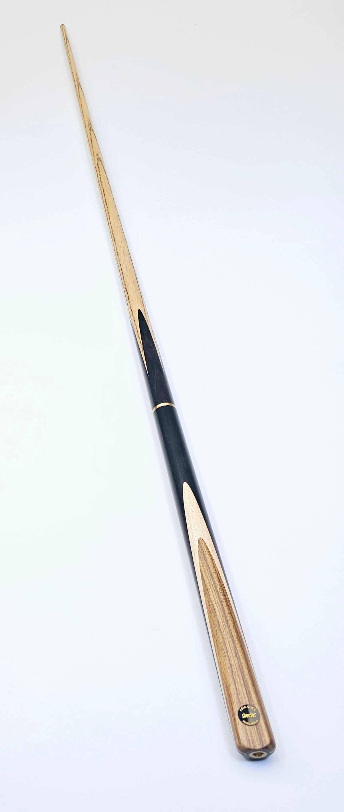 Asia Cues Shooter - 3/4 Jointed Snooker Cue 9.5mm Tip, 18.9oz, 57.5"