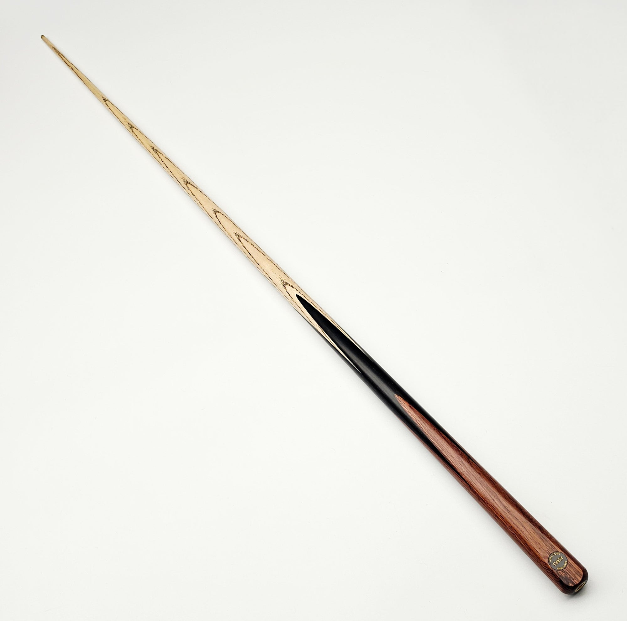 Asia Cues Shooter - One Piece Pool Cue 8.8mm Tip, 17.4oz, 57"